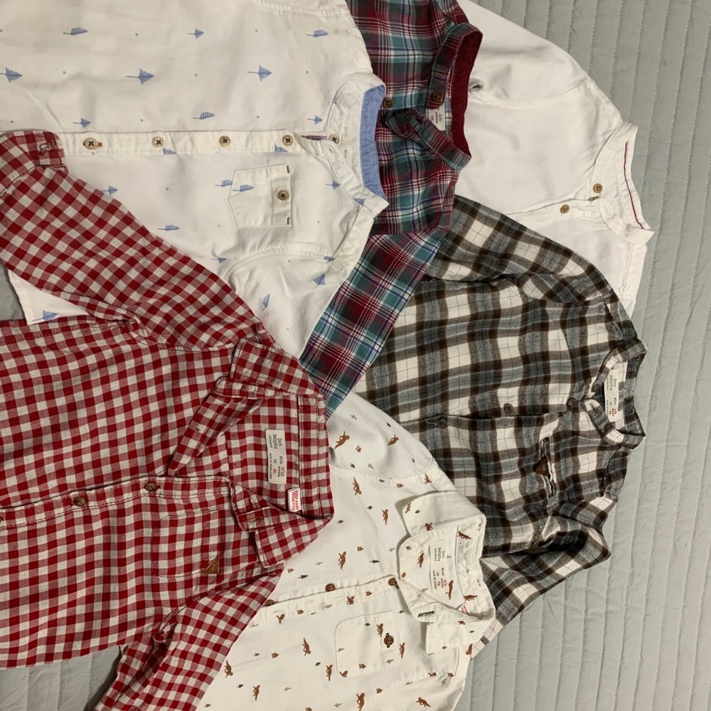 Set of 6 Zara shirts for baby boy